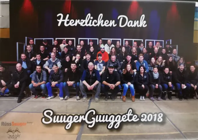 Coiffeur HAUPTSACHE unterstützt die RüssSuuger Ämme bei der SmugerGuuggete 2018