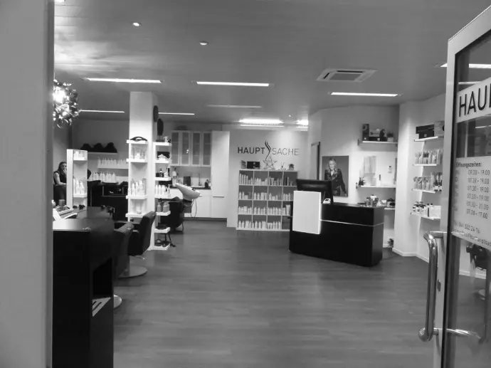 Innenbereich des Coiffeursalons in Kriens.